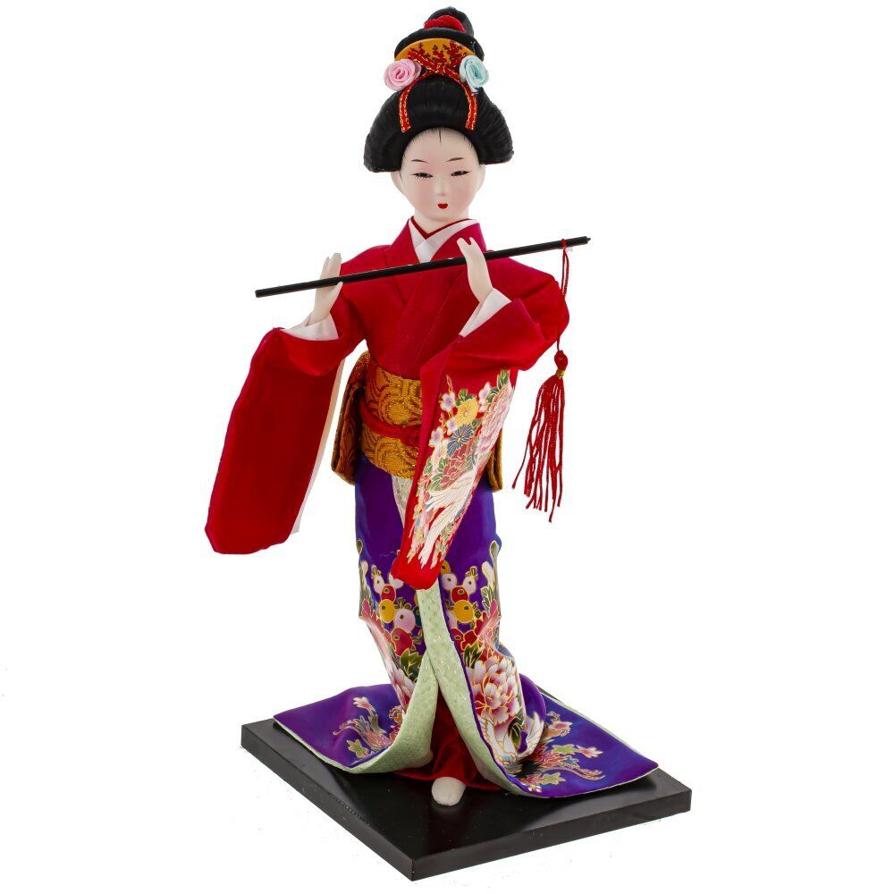 GAEM Фигурка декоративная "Гейша", L12,5 W12,5 H31 см