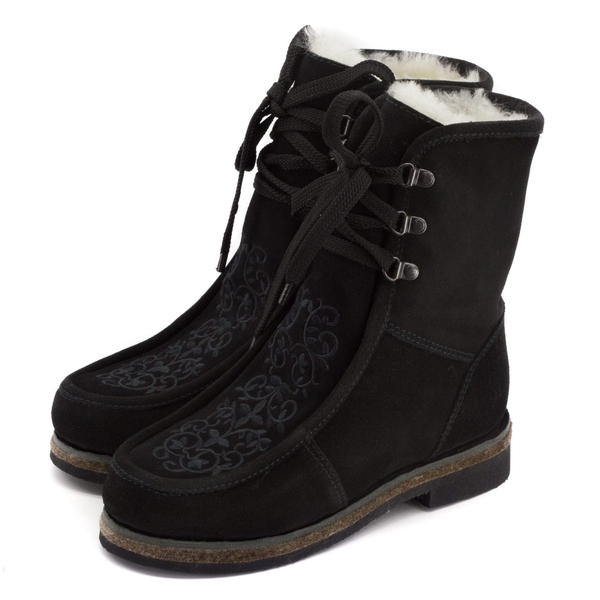 Унты-мартенсы женские из замши