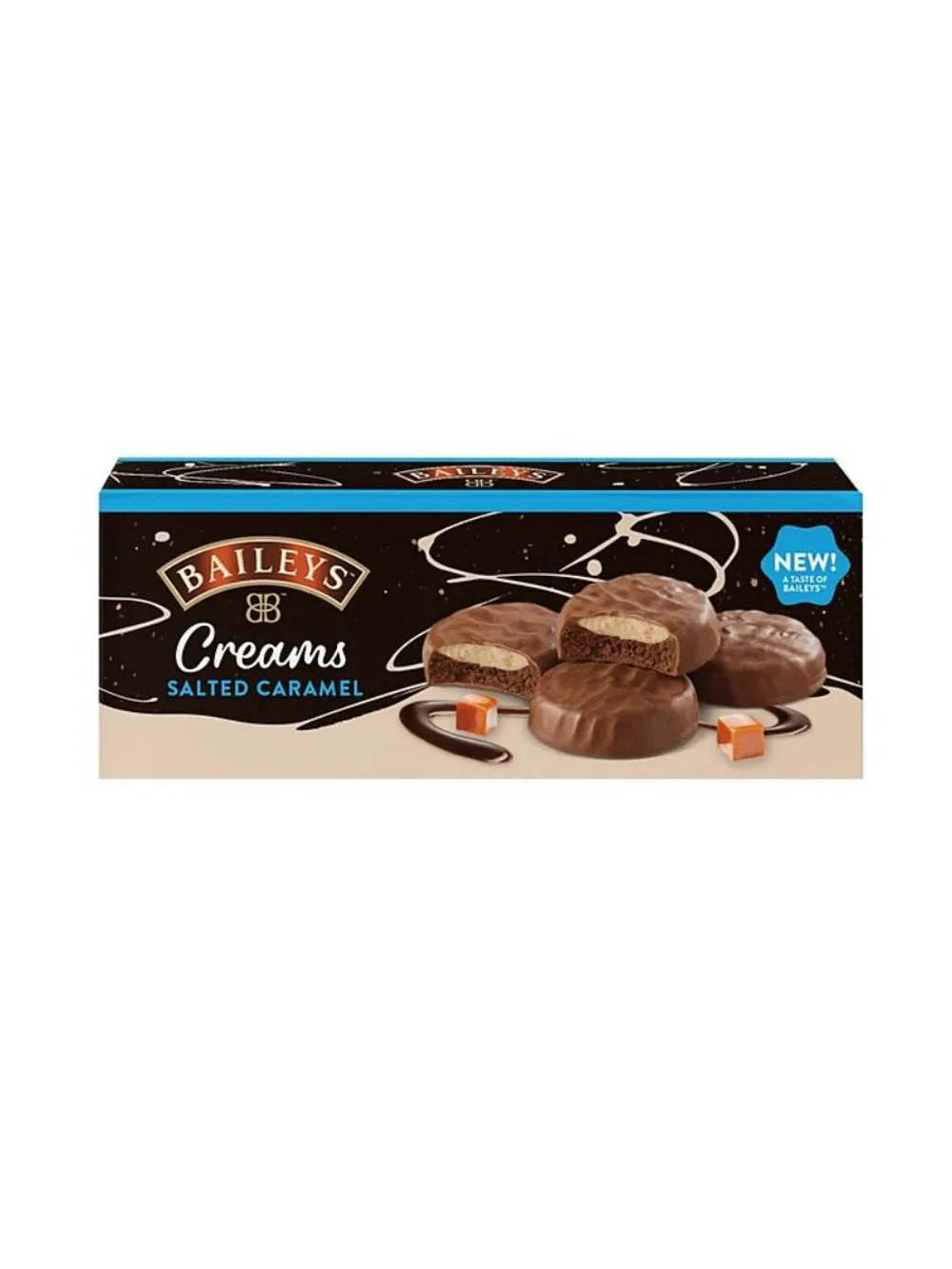 Baileys Creams Salted Caramel (Печенье Бейлис Крем Соленая карамель) 128г (14шт)