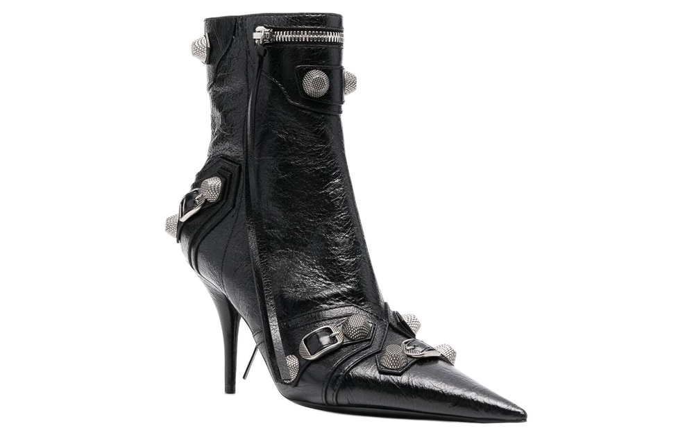 Balenciaga Cagole Heeled Boots Women"s