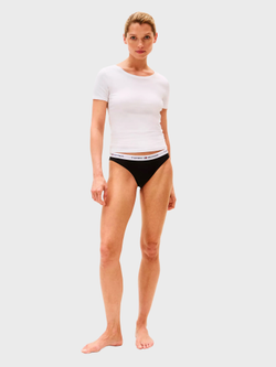 Женские трусы-бикини Tommy Hilfiger Tommy Logo Bikini Brief 3-Pack Black