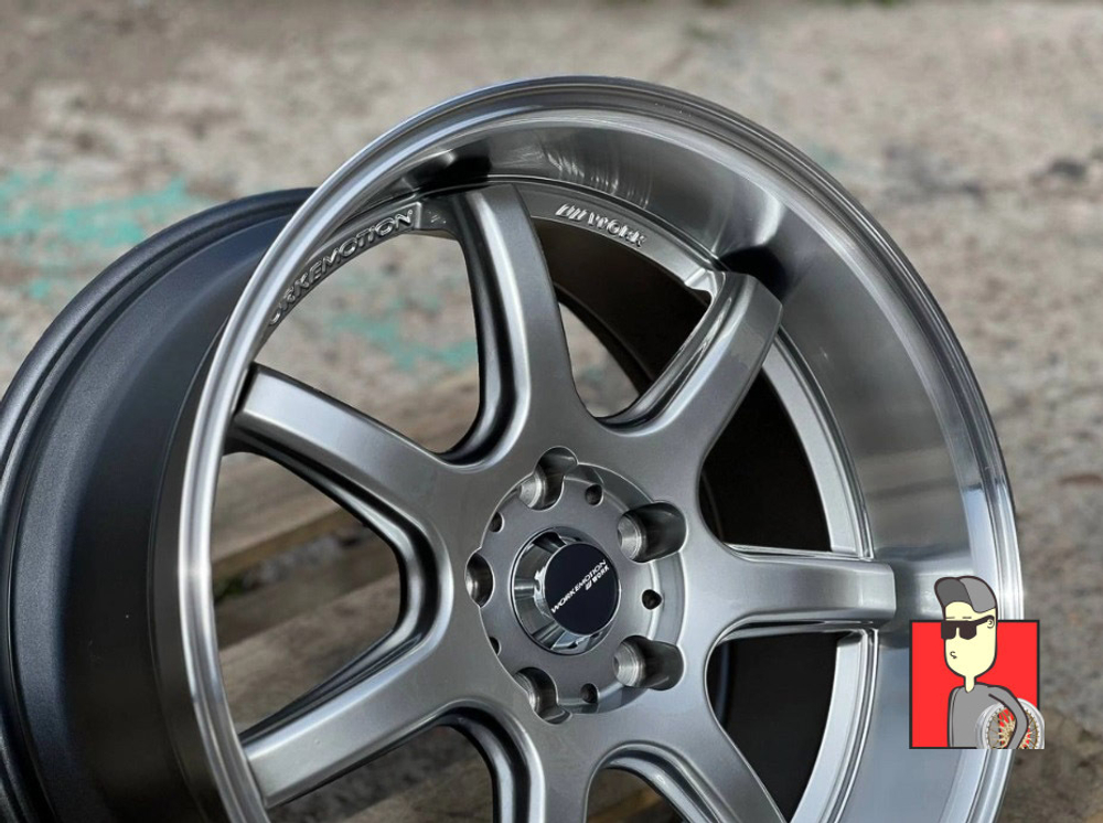 Комплект дисков Work Emotion T7R 2P 18x9.5/10.5 et22/18 5x114.3