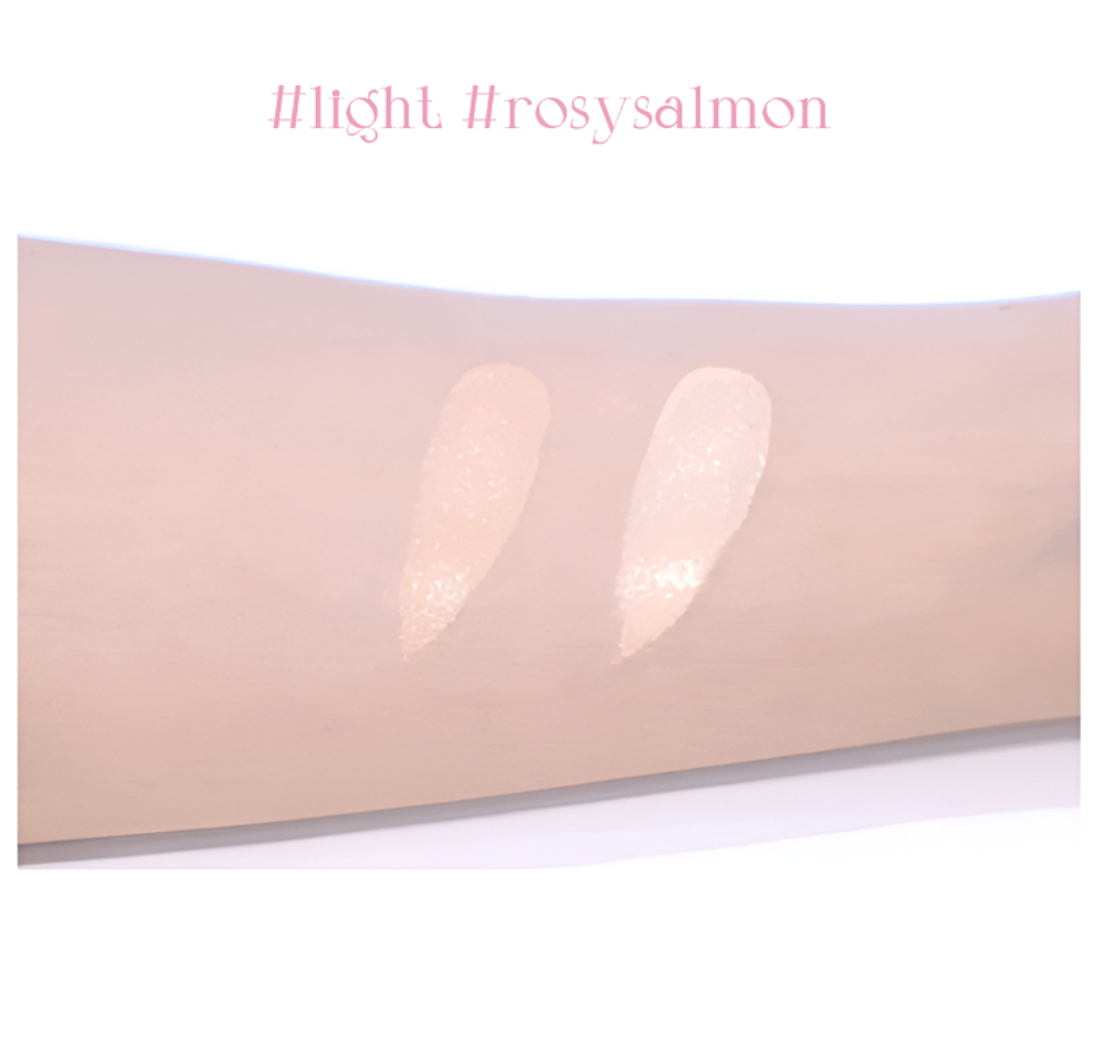 GLOW Двухцветный консилер Not Dry Concealer Light & Rosy Salmon