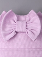 Шапка для девочки с ушками на осень