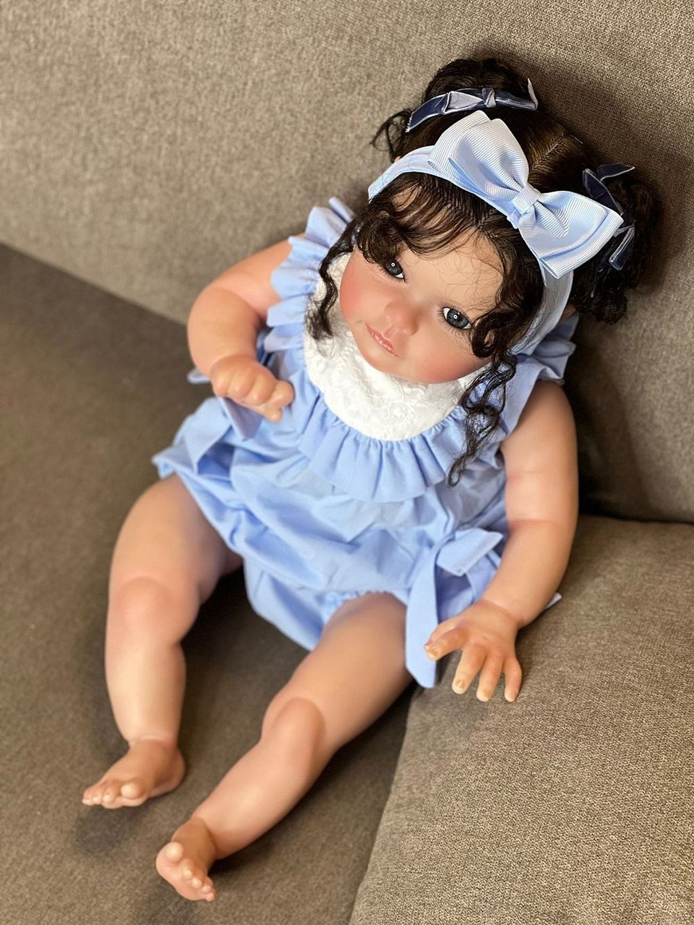Кукла Реборн мягконабивная 60см в пакете (FA-181A)
