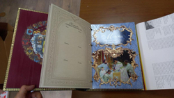 Семейная родословная книга "Манускрипт", натуральная кожа (зеленая)