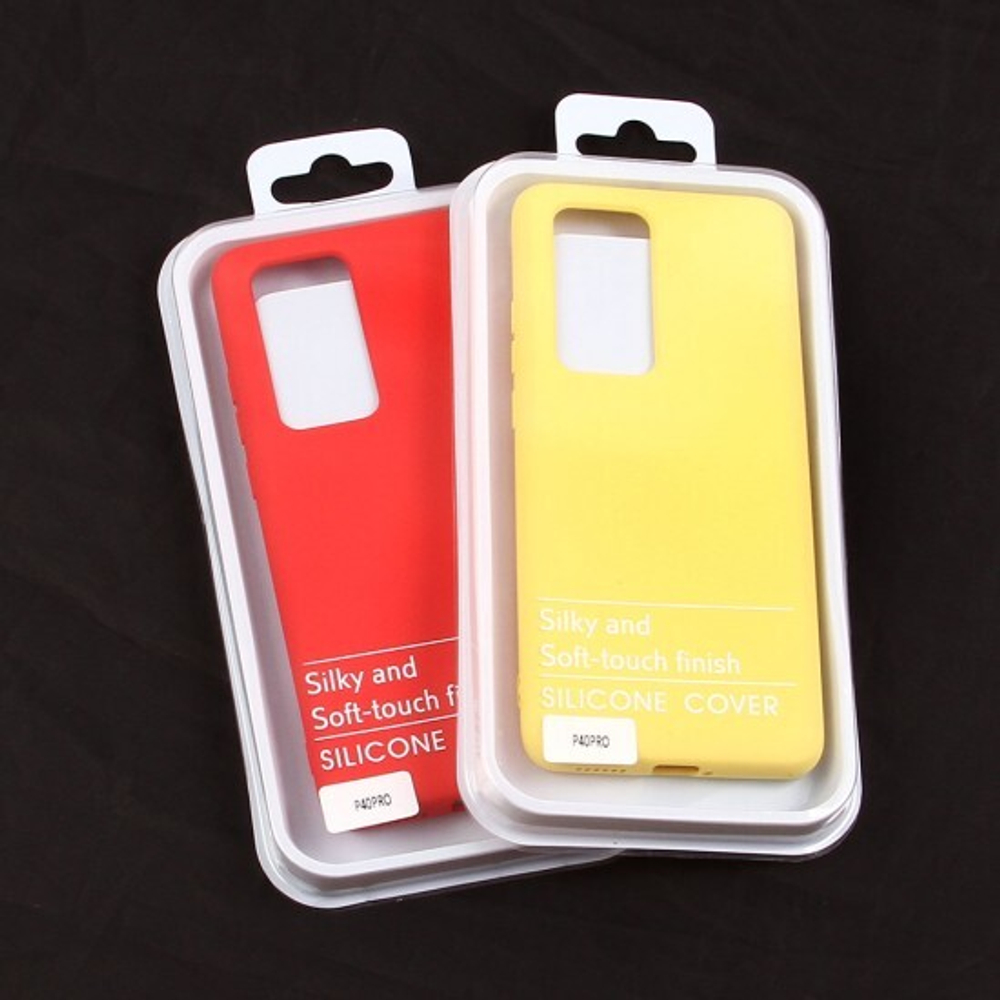 Панель Soft Touch для Huawei P40 Pro/ Pro Plus , 007004 Красный