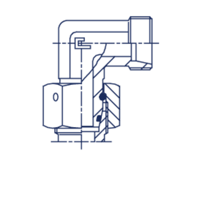 Соединение PN90 DL10 16х1.5 DS10 18x1.5