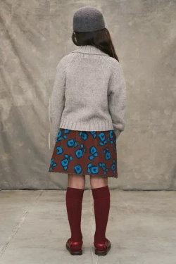 ZARA ЮБКА МИДИ С ЦВЕТОЧНЫМ ПРИНТОМ - LIMITED EDITION, РАЗНОЦВЕТНЫЙ