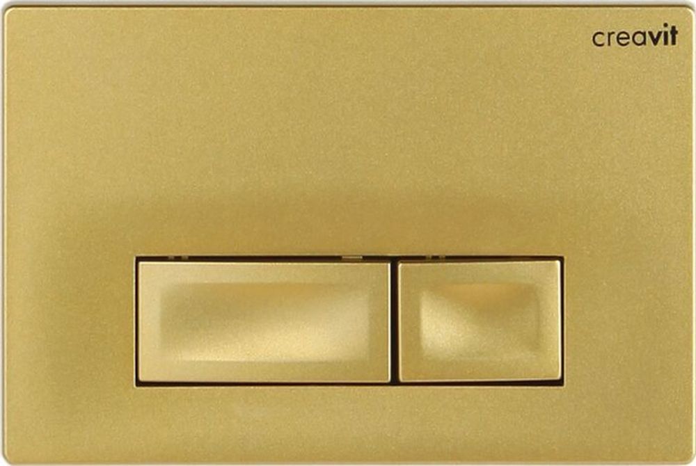 Кнопка смыва Creavit Ore GP3006.00 цвет золотой