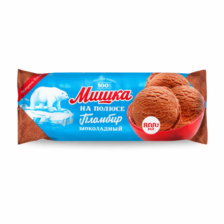 Мороженое Мишка на полюсе Шоколадный 800 гр