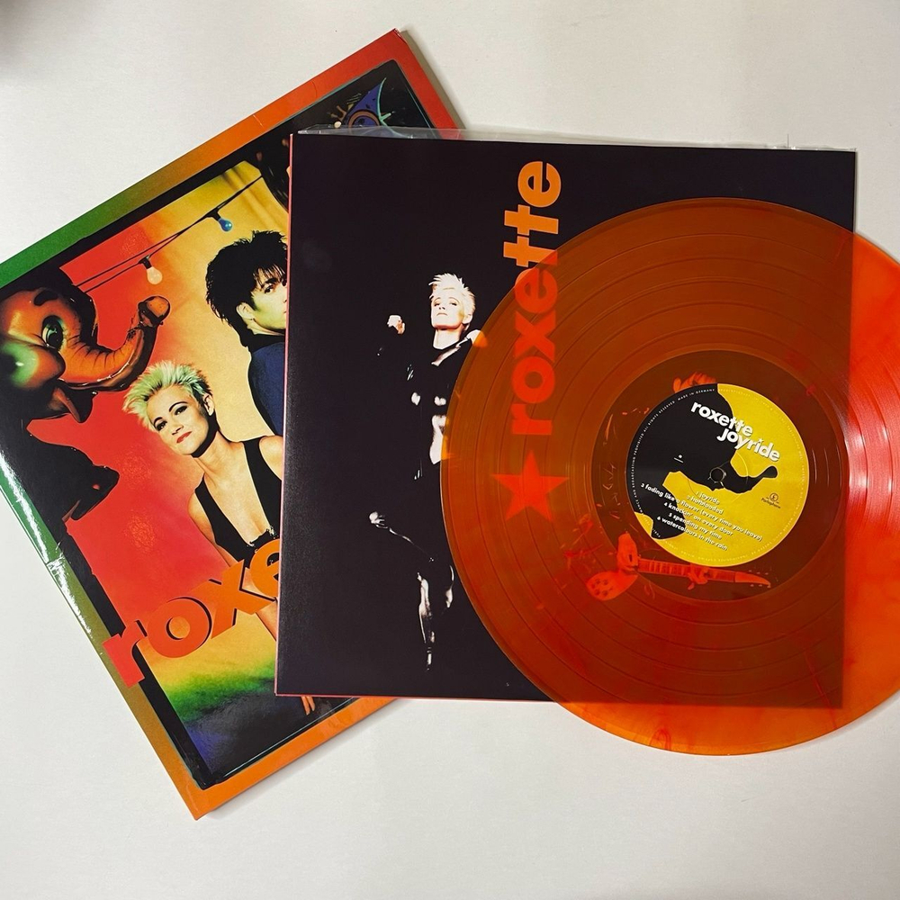 Винтажная виниловая пластинка LP Roxette Joyride (EU 2021) (Orange Vinyl)