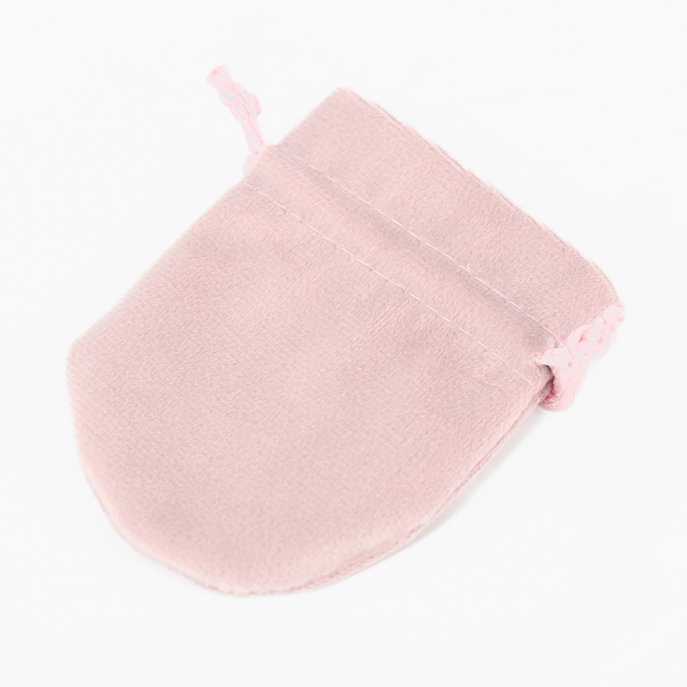 Мешочек U‑образный плюшевый для небольших сувениров.