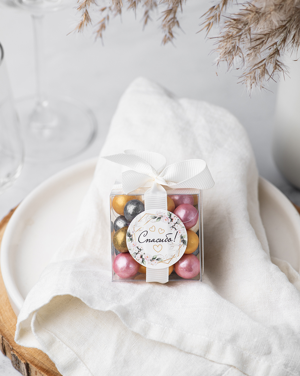 Сладкие подарки гостям на свадьбу