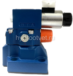 DBW20B2-5X/200YCW110-50N9K4 - Предохранительный клапан Ду25 с давлением настройки до 200 бар, управление - X и Y - внутренние с разгрузкой B = открыт с электроуправлением W110