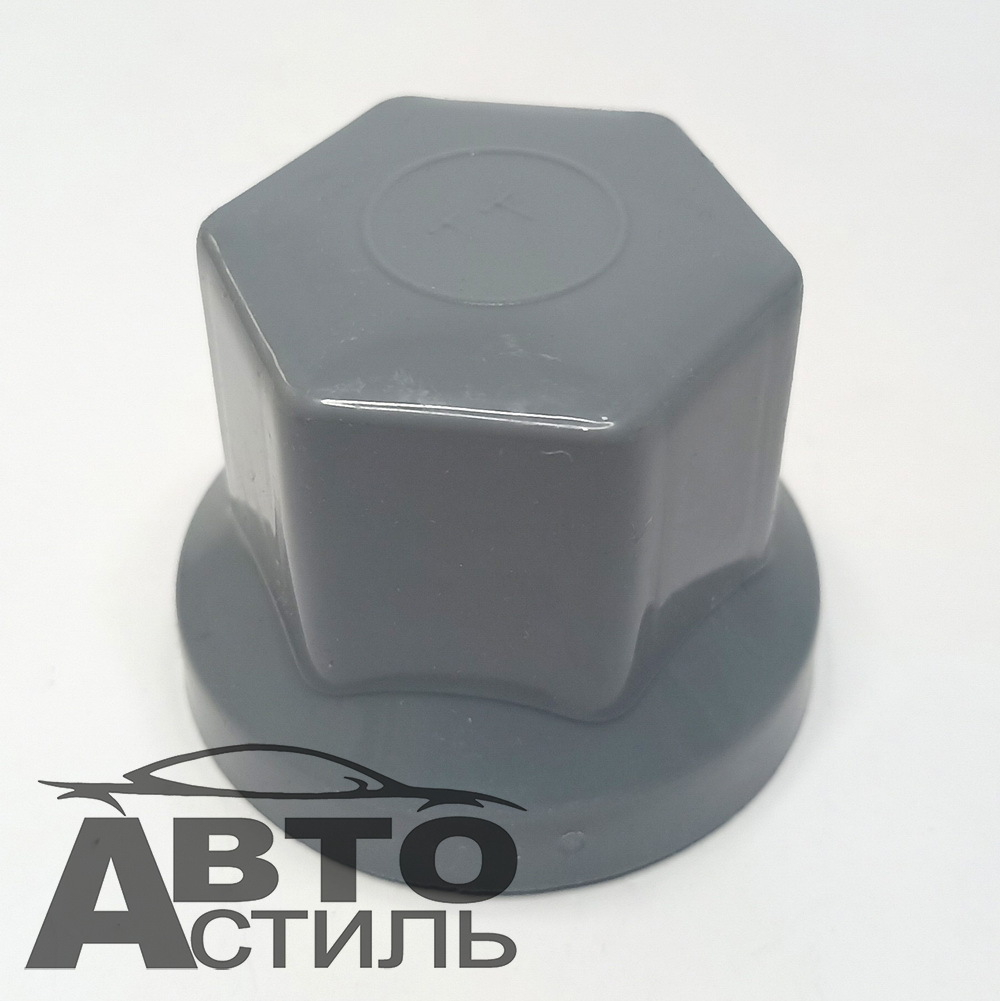Колпачок на гайку Декор - 32мм - серый (10ттко)