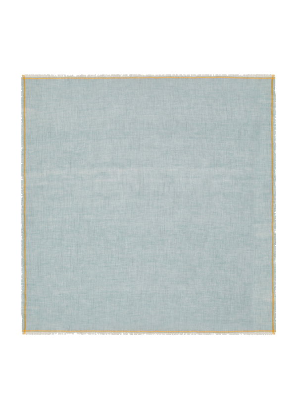 Stole cashmere sky blue color