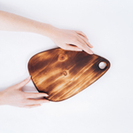 Деревянная разделочная доска из цельного куска дерева Сибирский Кедр .RD 2