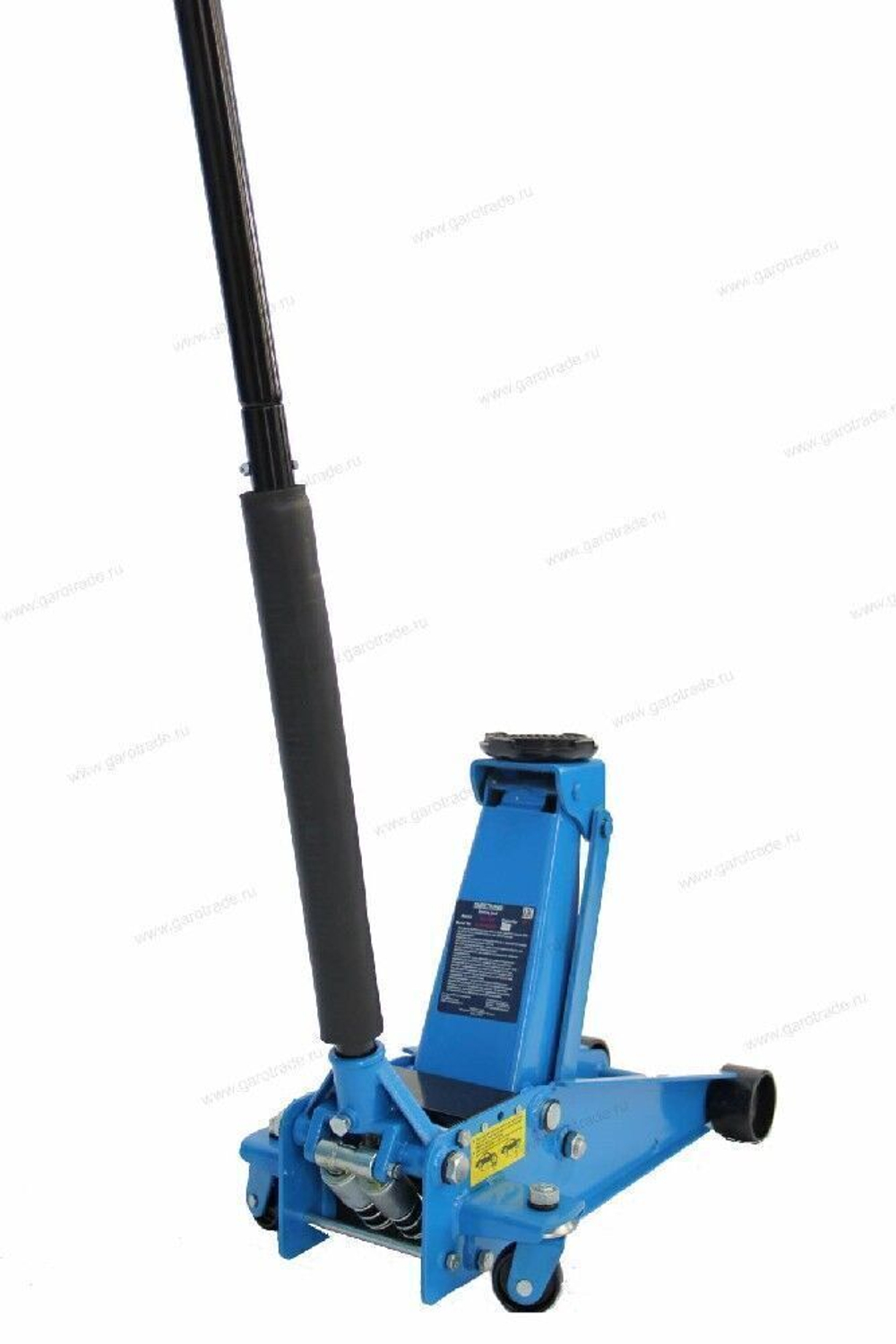 Домкрат подкатной гидравлический RUDETRANS RJ3-ASR, г/п 3.0 т