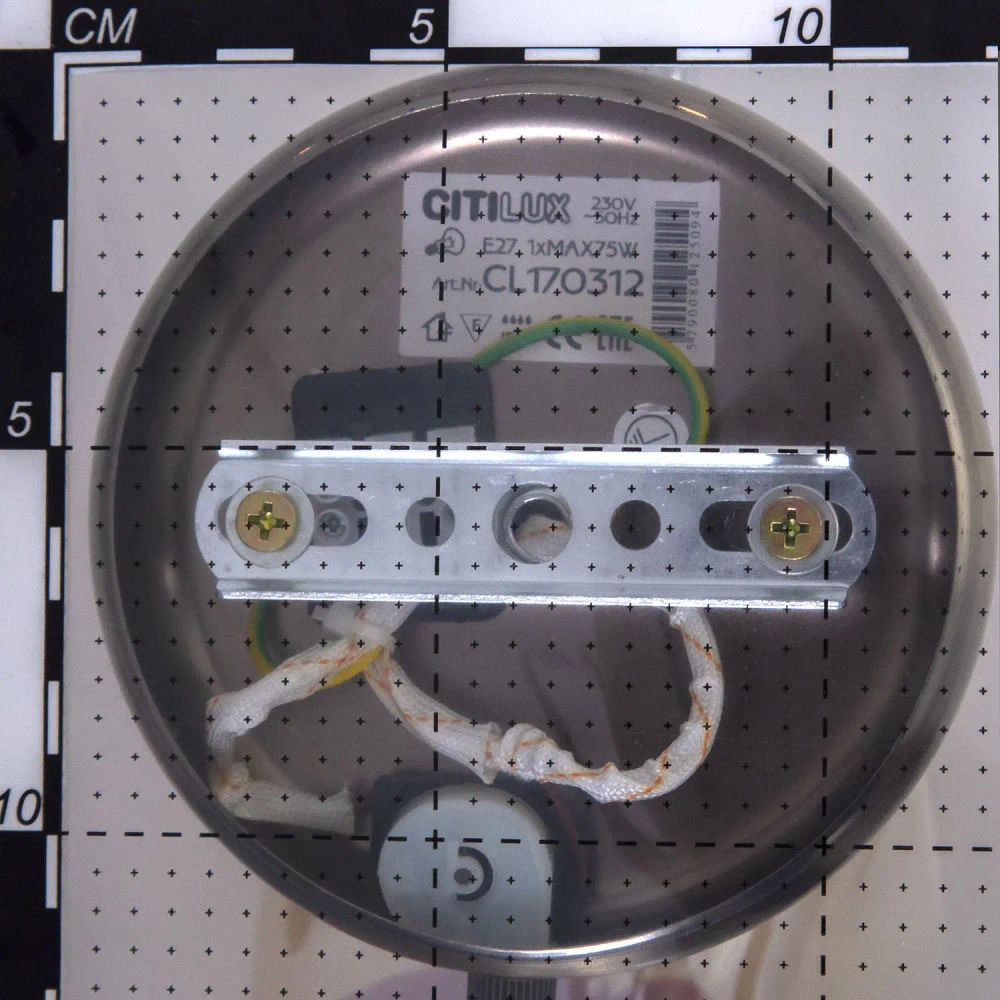 Citilux Плутон CL170312 Бра с выключателем Бронза Хром