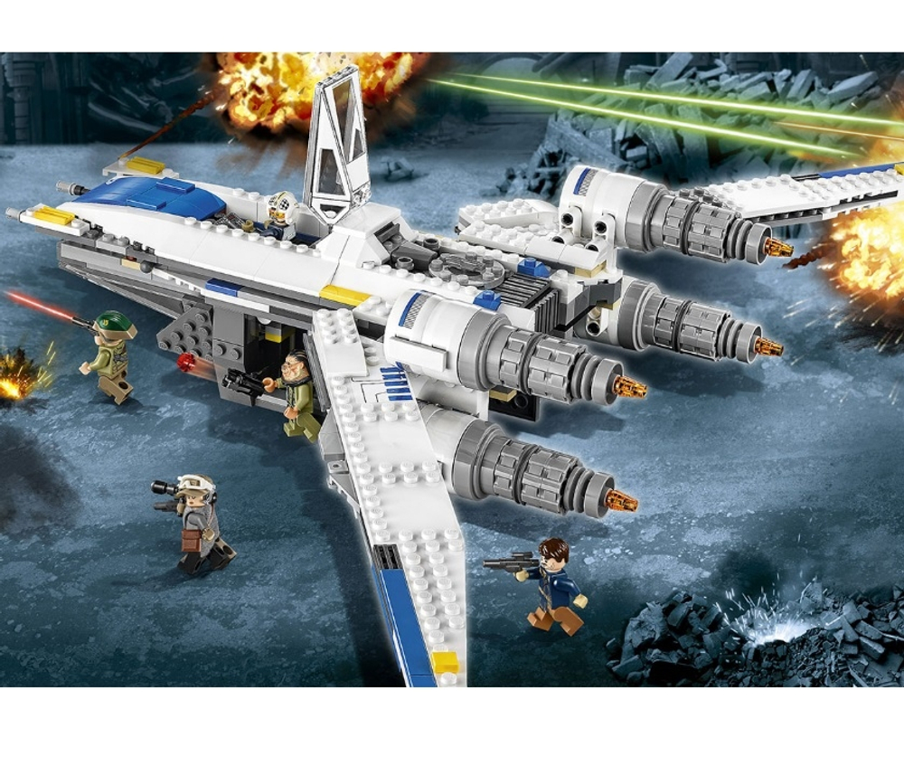 LEGO Star Wars: Истребитель U-Wing Повстанцев 75155 — Rebel U-wing Fighter — Лего Стар варз ворз Звёздные войны