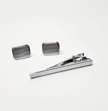 Зажим для галстука и запонки №8