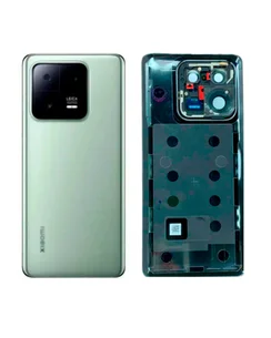 Задняя крышка для Xiaomi Mi 13 Pro (Зеленая) со стеклом камеры
