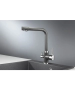 Кухонный смеситель Kuppersberg GEOS DARK ROCK фото 2