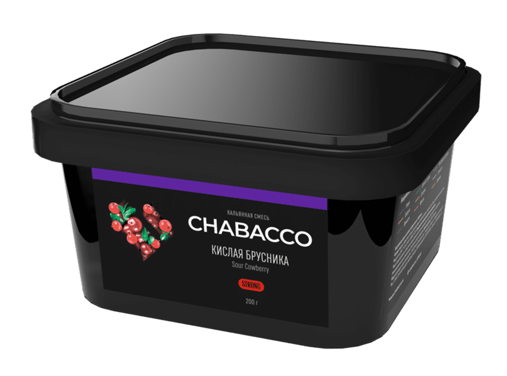 Chabacco STRONG - Sour Cowberry (200г)