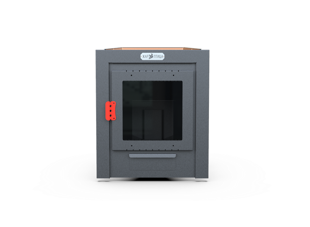 Банная печь Душа- 15 Сетка Ремейк панорама 8мм