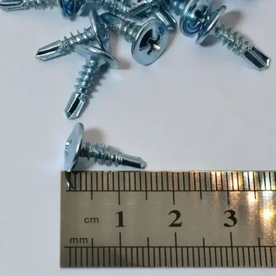 Саморез по металлу с прессшайбой сверло, 4.2х14 (100 шт)