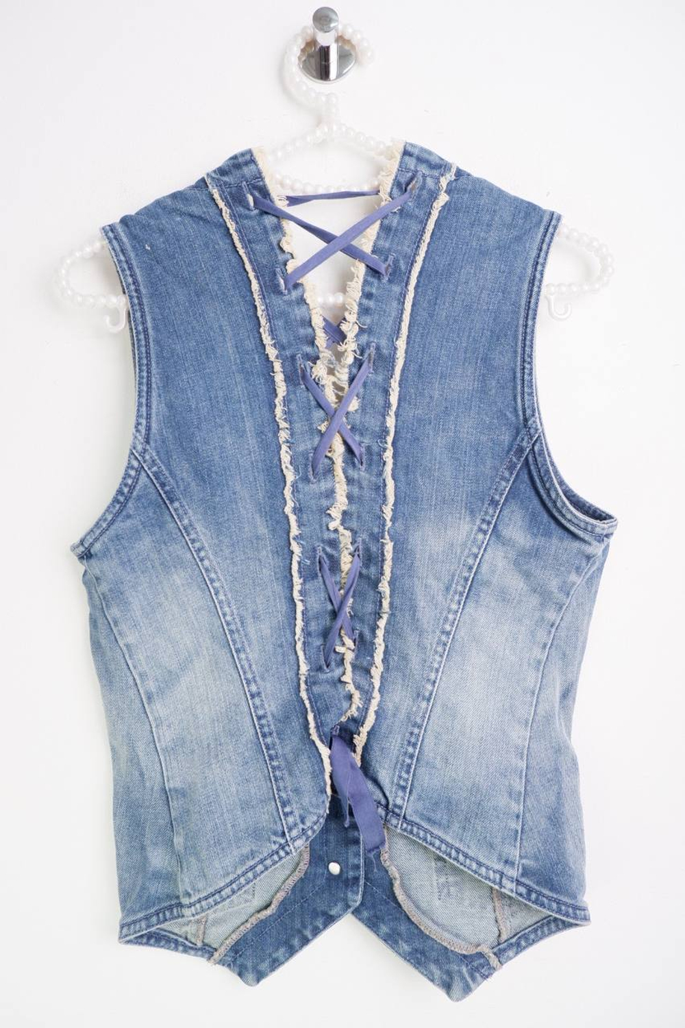 Жилетка Fiorucci джинсовая, маркировка 44, визуально на 46 размер