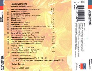 Joan Sutherland / Home Sweet Home (CD)