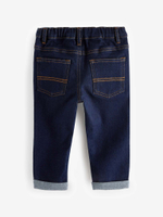 Джинсы стрейч для мальчика Next 157-666, Темно-синий