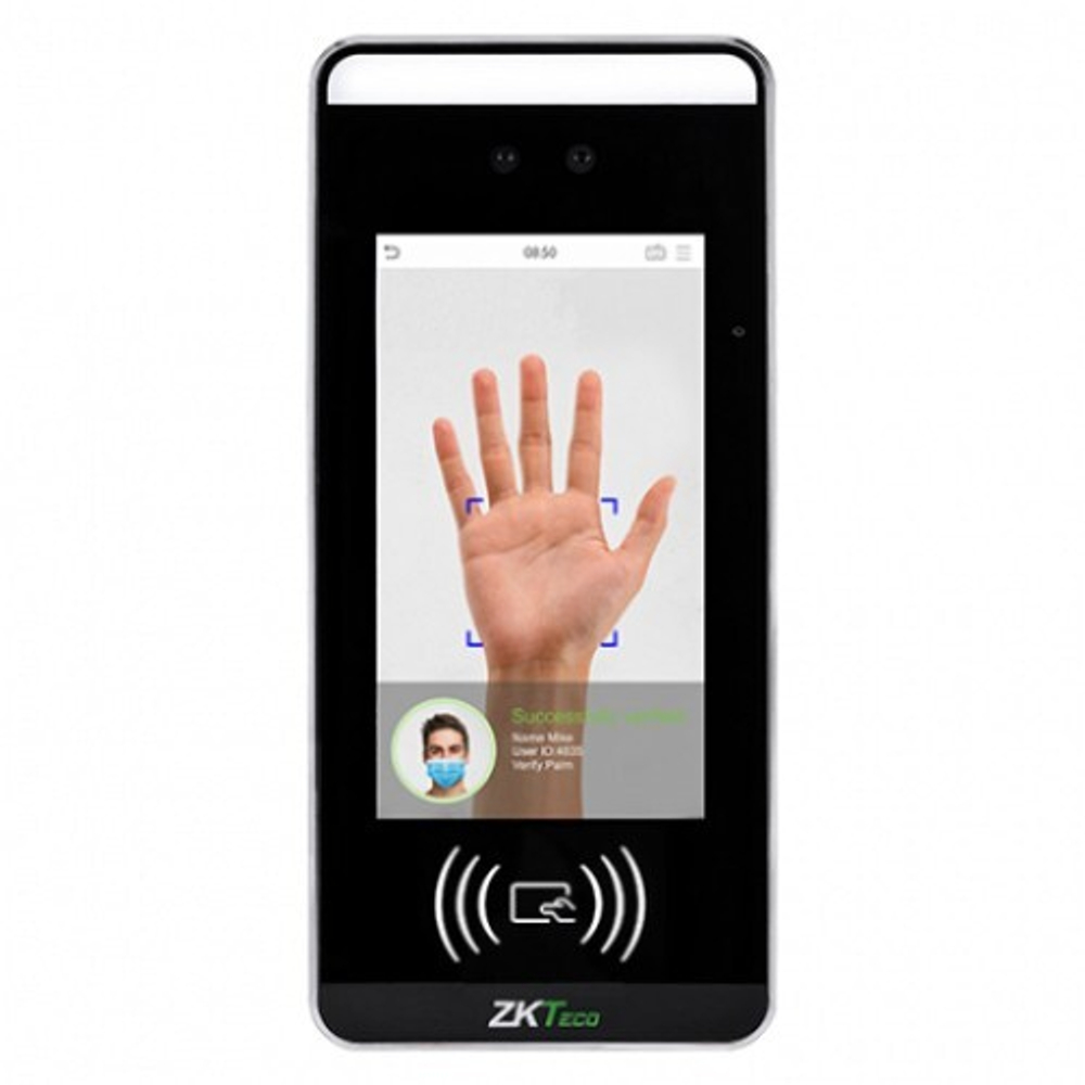 ZKTeco SpeedFace-V5L-RFID [EM] [Wi-Fi] терминал распознавания лиц и ладоней