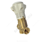 Клапан балансировочный ручной латунь R206B-1 Ду 15 G1/2" A Ру25 ВР Kvs=2.1м3/ч без ниппелей Giacomini R206BY113
