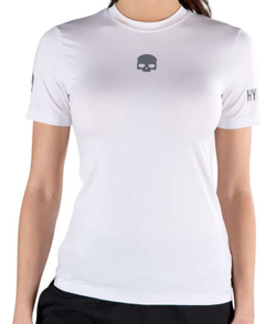 Женская теннисная футболка Hydrogen Tech T-Shirt - White