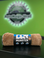 Dry Monster Premium Впитывающее полотенце для кузова. Коричневое .Размер 55*75см.