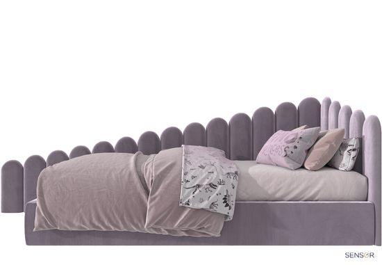 Кровать угловая Савоярди kids - спинка лесенка