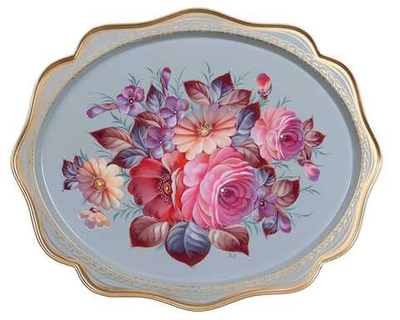 Zhostovo metal tray A15D180526239