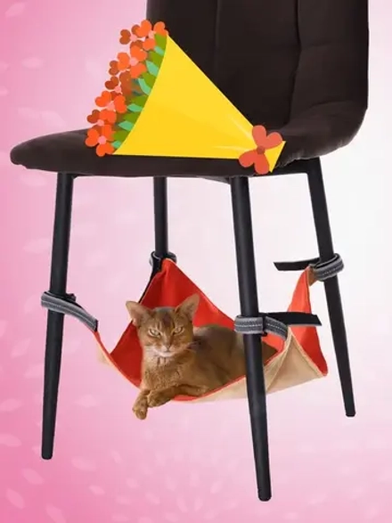 Подвесной гамак для кошек дом для кошки