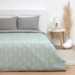 Покрывало LoveLife Tufting: Ромб цв.зеленый, 240*230±5см, микрофайбер, 100% п/э