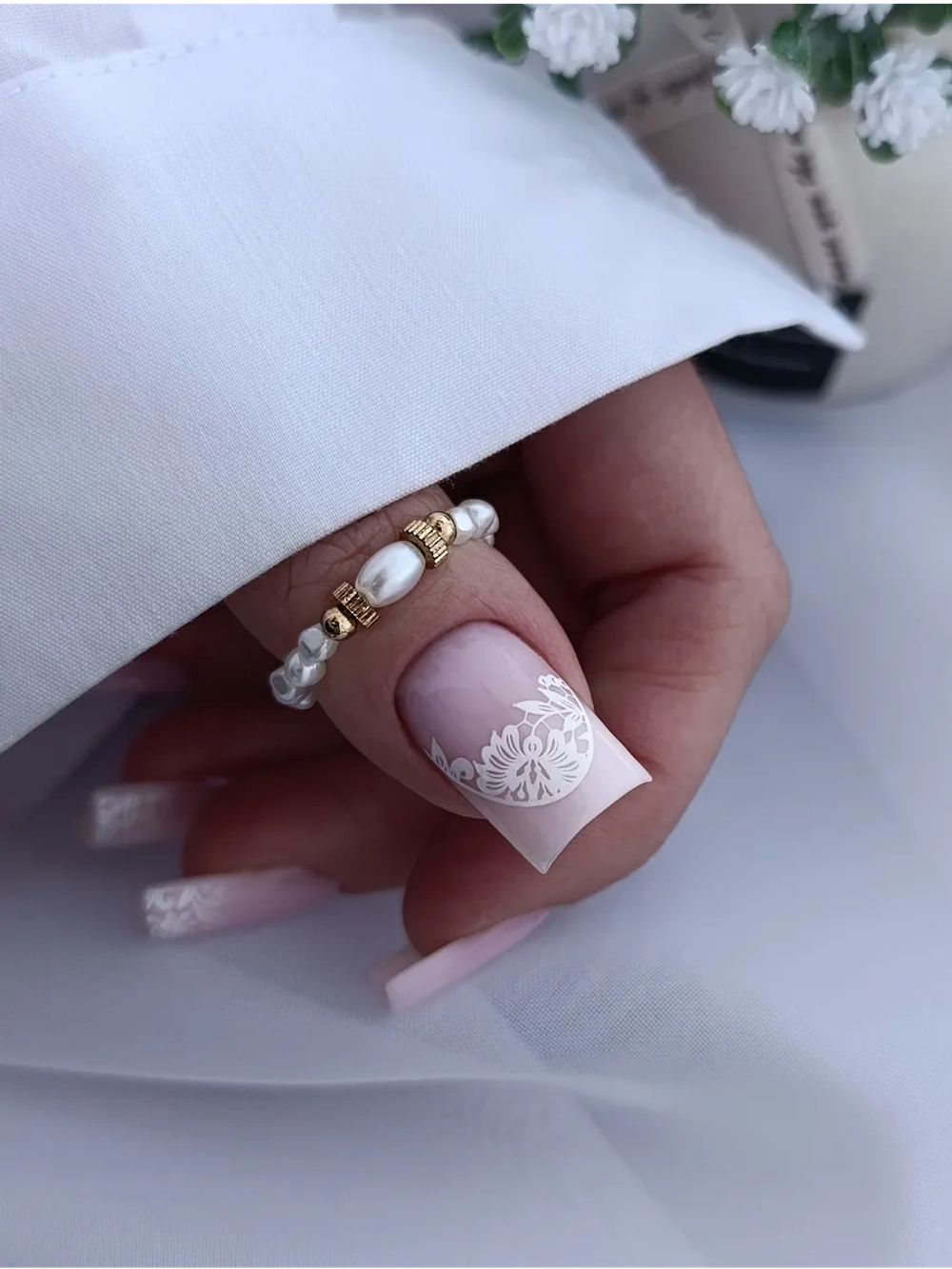 Lucky Rose Слайдеры наклейки для длинных ногтей 426