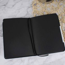 Блокнот из черной бумаги MUKE Bullet Dot Journal PLUTO (65304) 2