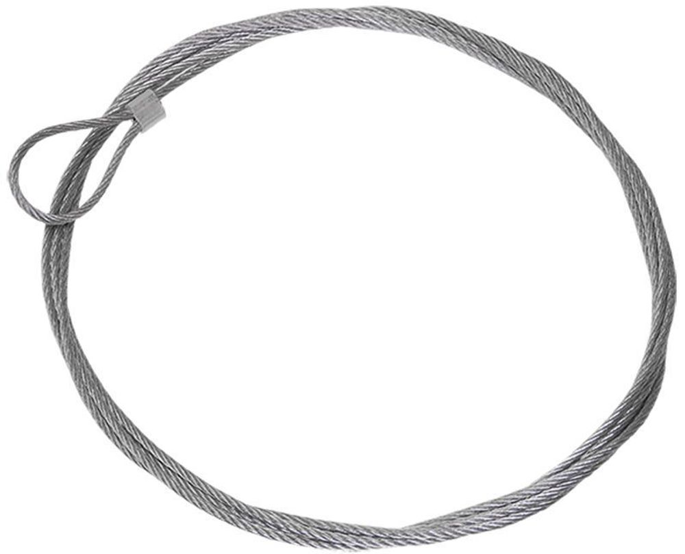 Трос стальной L1000 с петлей IEK CLP1M-SRL-2-01