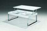 Журнальный стол J030 белый лак