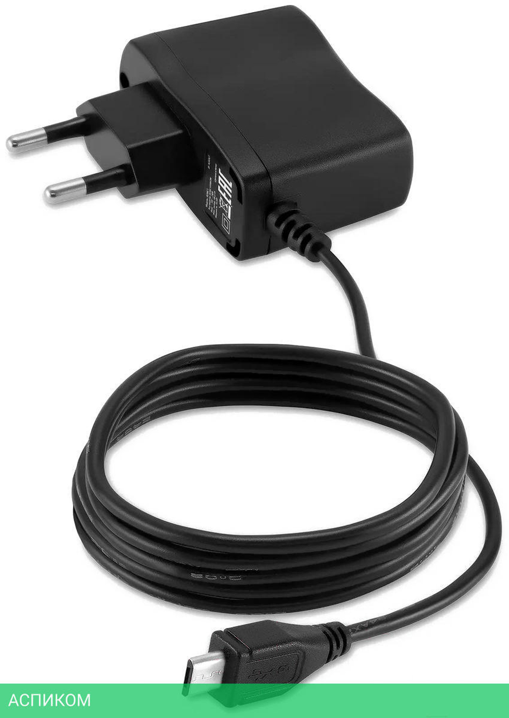 Сетевое зарядное устройство Buro BUWC1 черный (BUWC10S00CBK)