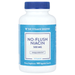 The Vitamin Shoppe, Ниацин без смыва, 500 мг, 100 растительных капсул