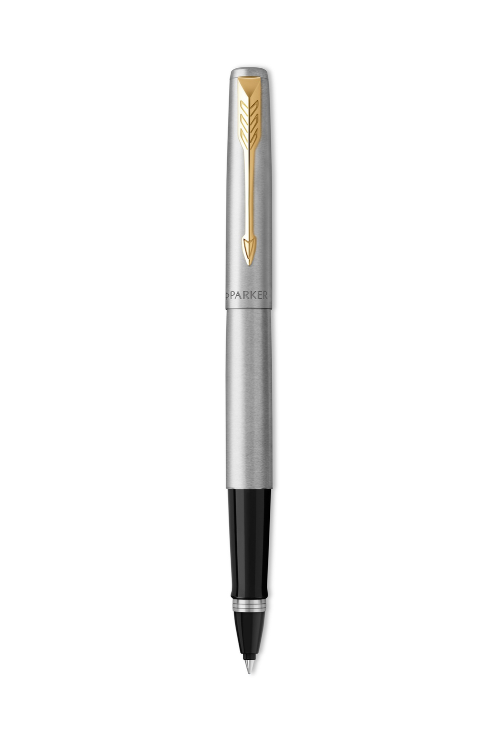 Ручка-роллер Parker (Паркер) Jotter Core T61 Stainless Steel GT M F.BLK
