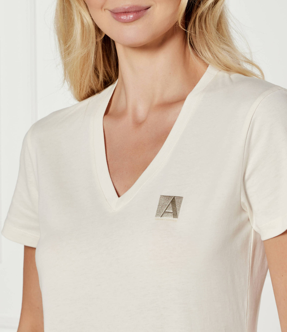 Футболка Armani Exchange - экрю(6DYT23 YJ3RZ)